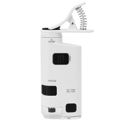 Respicefinem 16.07.03.0 80 120X Zoom Cell Phone Microscope Smart Phone Lens Magnifier Magnifying Clamp 60X Clip On Phone Microscope Cellphone
