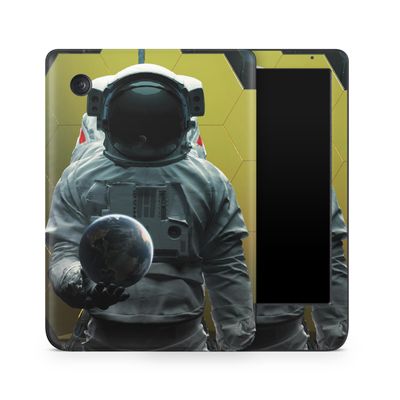 E-Reader Skin Compatible with Kobo Clara Colour (2024) - World in Your Hand - Premium 3M Vinyl Protective Wrap Decal Cover - Easy to Apply | Crafted in The USA by MightySkins