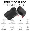 Lazer+ Golf Range Finder, Smart Slope Control, Integrated GPS, Magnetic Mount, 1300 Yards, FBC Distances, 42,000+ Courses Pre Loaded, Find My Device, Pin Lock Assist, Tournament Legal, Waterproof view 2