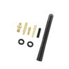 ACROPIX 1 Set 12cm 4.7 Inch Universal Car AM FM Radio Signal Antenna Mast for for Jeep for Dodge for Ram for Ford for Toyota Carbon Fiber Pattern Black Car Parts view 1