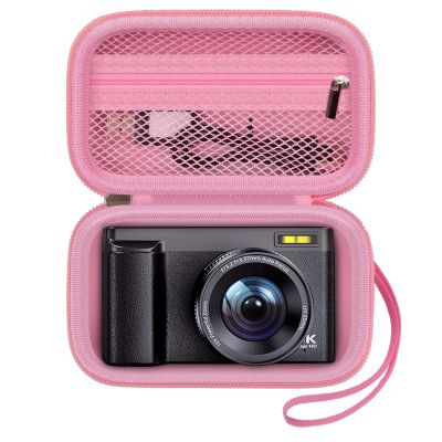 Grapsa Digital Camera Case Compatible with TEBNGIHNM for Duluvulu for Oiadek for zheozeig for Zostuic for Toiauaha 4K Vlogging Camera. Storage Holder Bag for Canon PowerShot (Box Only) - Pink