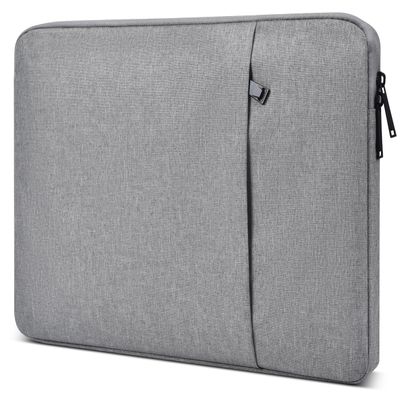 Portable Monitor Sleeve 18.5 inch, Padded Shockproof Carrying Case Compatible with Most 18.5-in Portable Display Monitors, Water-Resistant Monitor Bag Cover with Accessory Pocket Bag -Gray