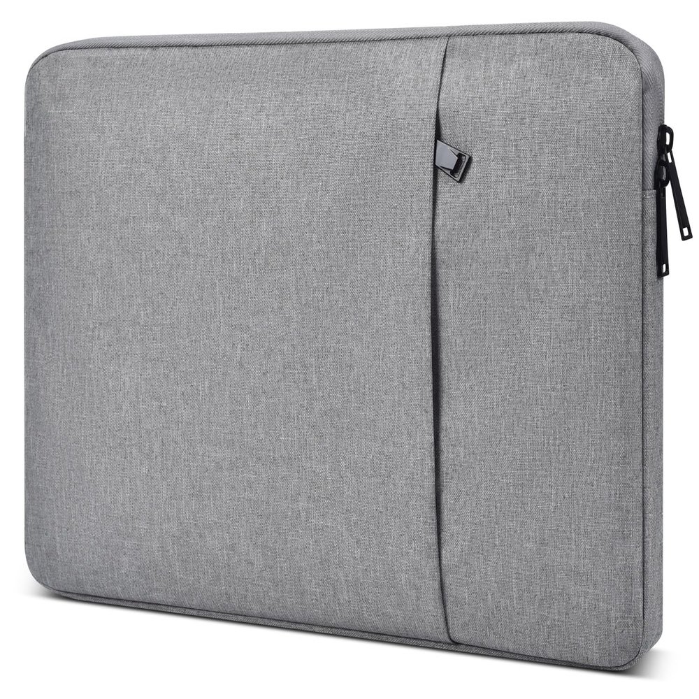 Portable Monitor Sleeve 18.5 inch, Padded Shockproof Carrying Case Compatible with Most 18.5-in Portable Display Monitors, Water-Resistant Monitor Bag Cover with Accessory Pocket Bag -Gray
