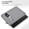 Portable Monitor Sleeve 18.5 inch, Padded Shockproof Carrying Case Compatible with Most 18.5-in Portable Display Monitors, Water-Resistant Monitor Bag Cover with Accessory Pocket Bag -Gray view 3