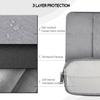 Portable Monitor Sleeve 18.5 inch, Padded Shockproof Carrying Case Compatible with Most 18.5-in Portable Display Monitors, Water-Resistant Monitor Bag Cover with Accessory Pocket Bag -Gray view 4