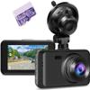 Auttoop Dash Camera for Car, Dash Cams FHD 1080P Dash Cam Front with 32GB Card, Super Night Vision Dashcam, Dashcams for Cars w/WDR Loop Recording G-Sensor Parking Monitor view 1
