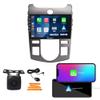 Car CarPlay Android Auto Navigation Stereo GPS Radio Display 9" IPS Touchscreen Headunit Tablet Pad Media Player for Kia Forte 2008-2013 AUTO AC, if Applicable Quad Core 4G+64G view 1
