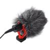 Phefop Noise Reduction Directional Microphone Condenser Mic for SLR Camera, Portable Video, Mic for SLR Camera, Clear Sound Pickup, with Smartphone view 3