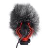 Phefop Noise Reduction Directional Microphone Condenser Mic for SLR Camera, Portable Video, Mic for SLR Camera, Clear Sound Pickup, with Smartphone view 4