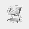 MAKEJ Laptop Stand Tablet Stand Computer Stand Foldable Portable and Elevated Heat Dissipation Rack(D) view 2