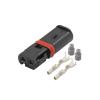 2/5/10/20 Sets 2 Pin Automotive Turn Signal Light P1ug S1000R Door Handle Cable Connector Waterprof Socket DJ7027-1-21(2 Sets) view 1