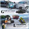360 Degree View 4 Channel Dash Cam for Cars,Dash Cam Car Camera Front and Rear Inside Left Right for Cars,3 inch Dashcams with IR Night Vision,Loop Recording,G-Sensor,24H Parking Mode Monitor view 4