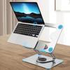 MAKEJ Laptop Stand with Rotatable Tablet Stand Foldable and Portable Alloy for Increased Vertical Heat Dissipation(OneColor) view 3