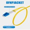 VANDESAIL OS2 LC to LC Fiber Patch Cable,OFNP Singlemode Fiber Optic Cable 1G/10GB SMF Duplex Jumper Patch Cord 9/125m for SFP+ Transceiver-1m(3.28FT) 4Pack view 3