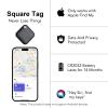 Air Tracker, Bluetooth Tracker Tag-2 Pack, Compatible with Apple Find My (iOS Only), Key, Luggage, Suitcase and Pet Item Finder, 90dB Beeping, IP67 Waterproof, Replaceable Battery, Worldwide Tracking view 2