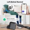 Air Tracker, Bluetooth Tracker Tag-2 Pack, Compatible with Apple Find My (iOS Only), Key, Luggage, Suitcase and Pet Item Finder, 90dB Beeping, IP67 Waterproof, Replaceable Battery, Worldwide Tracking view 4
