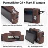 Rieibi Silicone Case for G7X Mark III Case, G7X Mark III Accessories with 2 pcs sreen Protectors,Detachable Lens Cover for G7X Mark III Cover view 2