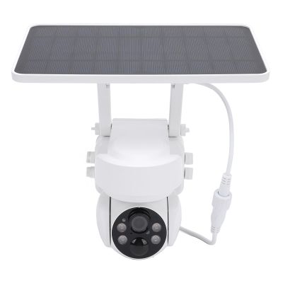 2MP Solar Camera for Outdoor, Dual Light Full Colour Solar Security Camera 360 Degree Rotation for Home Construction Site