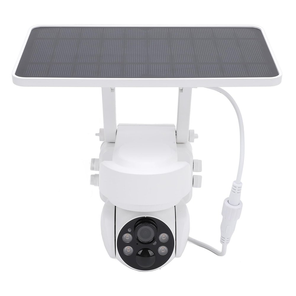 2MP Solar Camera for Outdoor, Dual Light Full Colour Solar Security Camera 360 Degree Rotation for Home Construction Site