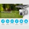 2MP Solar Camera for Outdoor, Dual Light Full Colour Solar Security Camera 360 Degree Rotation for Home Construction Site view 3