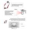 2MP Solar Camera for Outdoor, Dual Light Full Colour Solar Security Camera 360 Degree Rotation for Home Construction Site view 4