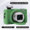 Rieibi Silicone Case for Canon G7X Mark III Case, G7X Mark III Accessories with 2 pcs sreen Protectors,Detachable Lens Cover for Canon G7X Mark III Cover view 3