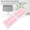 132 Keys French Mechanical Keyboard Keycaps, with Light Transmitting Keycaps for Backlit Keyboards, ABS Material, Suitable for 61 64 68 84 87 96 98 100 104 108 Keyboards (Roseate) view 4