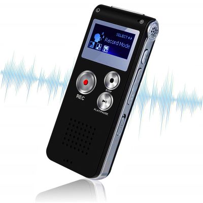 64GB Digital Voice Recorder,Voice Activated Recorder for Lectures, Meetings Device, Portable Audio Recorder Small Tape Recorder Dictaphone, Interviews, USB, MP3,Password
