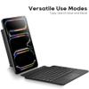 edaiser Detachable Keyboard Case for Apple 2025 iPad Air 13-inch (M3-M2) and iPad Pro 12.9-inch (6th-3rd Gen): Wireless Backlit Keyboard with Trackpad, Magnetic Protective Cover view 3
