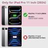 TQQ for iPad Pro 11-inch Case with Keyboard (M5 2025 / M4 2024), iPad Pro 11" (5th Generation) Keyboard Case - Magnetic Wireless Detachable Keyboard Cover with Pencil Holder (Pink) view 2