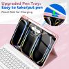 TQQ for iPad Pro 11-inch Case with Keyboard (M5 2025 / M4 2024), iPad Pro 11" (5th Generation) Keyboard Case - Magnetic Wireless Detachable Keyboard Cover with Pencil Holder (Pink) view 3