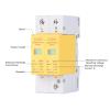 FZXCG 2P Surge Protective Device AC SPD 385V House Surge Protector Protective Low-Voltage Arrester Device(5-10kA) view 2