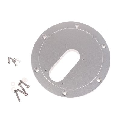 hokojix Tonearm Armboard Plate for Seiki A-1207 Aluminum Record Turntable Phonograph Vinyls Adapter Replacement
