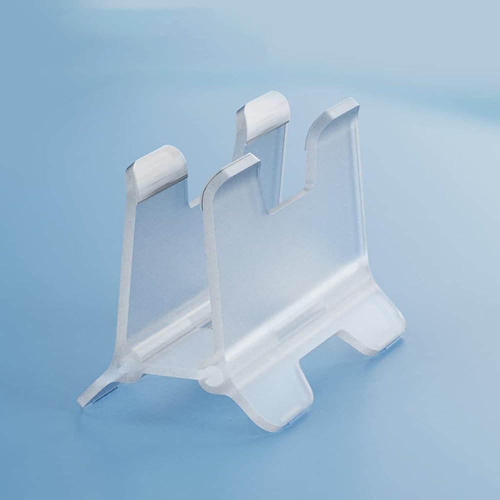 MAKEJ Vertical Laptop Stand for Transparent Desktop Holder Notebook Support for Tablet(D)