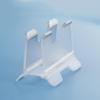 MAKEJ Vertical Laptop Stand for Transparent Desktop Holder Notebook Support for Tablet(D) view 1