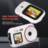 Oreilet Digital Camera for Photography, 72MP Selfie Camera with 16X Zoom Autofocus Dual Screen, Compact Vlogging Camera Point and Shoot Camera Travel Video Camera for Beginner (White) view 2