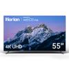 HORION 55 inch Smart TV, 4K UHD LED TV with WebOS 22, Ultra Slim Television with Mega Contrast, HDR10, Dolby Audio - Streaming Live, Bluetooth, Hdmi, WiFi ((P6D Series, 2025) view 1