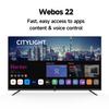 HORION 55 inch Smart TV, 4K UHD LED TV with WebOS 22, Ultra Slim Television with Mega Contrast, HDR10, Dolby Audio - Streaming Live, Bluetooth, Hdmi, WiFi ((P6D Series, 2025) view 3