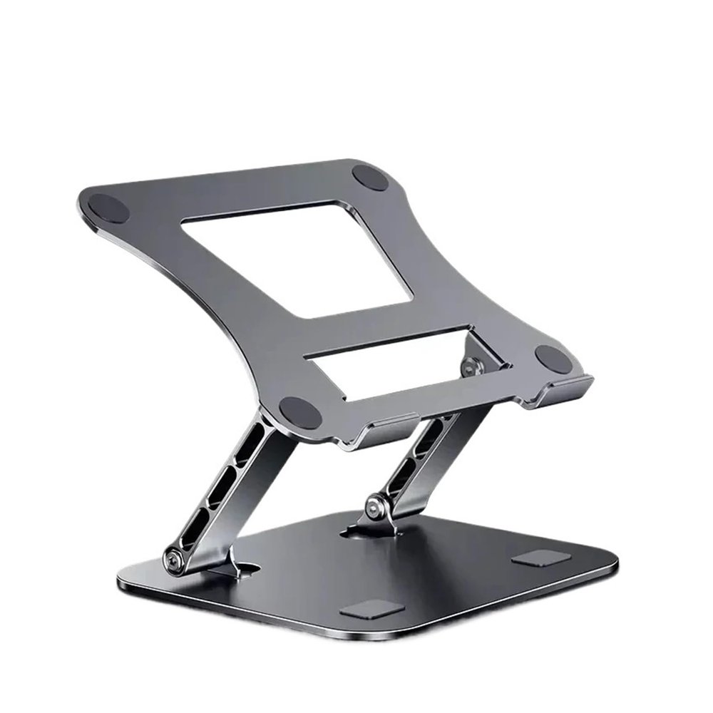 Adjustable Aluminum Alloy up to 17 inch Laptop Portable Folding Cooling Stand(Gray)