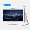 All-in-One Desktop Computer for Home Office,Intel Quad-Core N5095 Processor,16GB RAM, 512GB SSD, WiFi 6, Bluetooth 5.2, Windows 11 Pro,Home PC, Wired KB & Mouse,w/Accessories (N5095-16+512) view 3