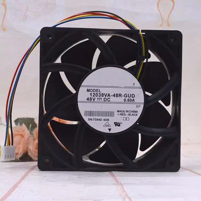 for 48V 0.60A 12038 12038VA-48R-GUD 12CM Server Speed regulating Fan