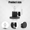 Magnetic Camera Mount, Magnetic Security Camera Mount for Cameras with 1/4 Inch Thread 360 Adjustable Magnetic Camera Mounting Base for WYZE Cam 3, Blink XT2/3 view 2