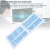 132 Keys French Mechanical Keyboard Keycaps, with Light Transmitting Keycaps for Backlit Keyboards, ABS Material, Suitable for 61 64 68 84 87 96 98 100 104 108 Keyboards (Blue) view 3