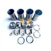 for DEUTZ BF4L1011 Rebuild Overhaul kit Pitson + Ring + crankshaft conrod Bearing + Cylinder Liner Set + Complete Gasket kit + 8 valves + Guides + Seats view 3