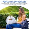HoYiXi Universal Laptop Sun Shade and Privacy Foldable Shield Working Outdoor Travel Sun Shield for 13-16 inch MacBook Air Pro Dell Asus PC,(Have patents),Grey view 4