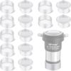 Alstar 7 Pair Dust Caps Set for 1.25 inch Telescope Eyepiece, Barlow Lens, Diagonal, T Adapter and Other Telescope Accessories - Including 7 Dust Caps and 7 Dust Plugs view 1