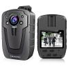 CAMMHD C8 512G 1296P Body Camera,11-12Hours Video Record,Night Vision Body Cam,IP67 Waterproof Data-encrypt Body Mounted Camera with 2pcs 360Rotatable Clips for Police Law Enforcement,Personal Use view 1