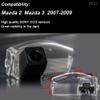 170 Viewing Angle License Plate Reverse Camera,HD Vehicle Car Rear View Backup Camera for Mazda 2 Mazda 3 2007-2013 view 2