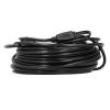 BNC Video Power Cable, 3 in 1 Video Audio Power Cord BNC,RCA,DC Connector for CCTV DVR Surveillance System (15m / 49.2ft) view 3