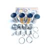 for DEUTZ BF4L1011 Overhaul Rebuild kit + Pitson + Ring + crankshaft conrod Bearing + Cylinder Liner Set + Full Complete Gasket kit view 2